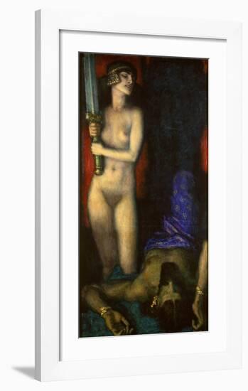 Judith and Holofernes, 1926-Franz von Stuck-Framed Giclee Print