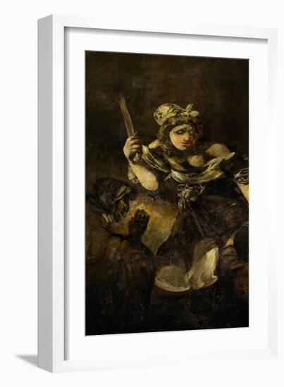 Judith and Holofernes, A Black Painting from the Quinta Del Sordo, Goya's Hourse, 1819-1823-Francisco de Goya-Framed Giclee Print