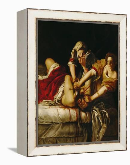 Judith and Holofernes, Around 1620-Artemisia Gentileschi-Framed Premier Image Canvas