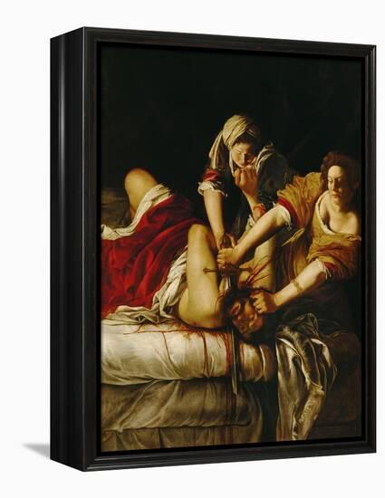 Judith and Holofernes, Around 1620-Artemisia Gentileschi-Framed Premier Image Canvas