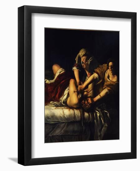 Judith and Holofernes, C. 1621-Artemisia Gentileschi-Framed Giclee Print