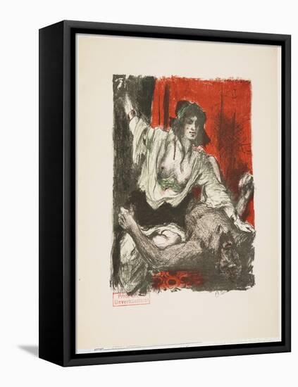 Judith and Holofernes, from Das Buch Judith (The Book of Judith), 1910-Lovis Corinth-Framed Premier Image Canvas