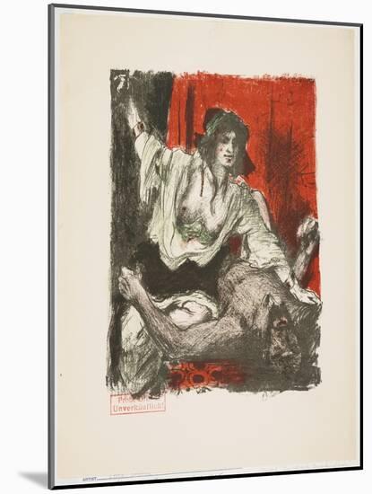 Judith and Holofernes, from Das Buch Judith (The Book of Judith), 1910-Lovis Corinth-Mounted Giclee Print
