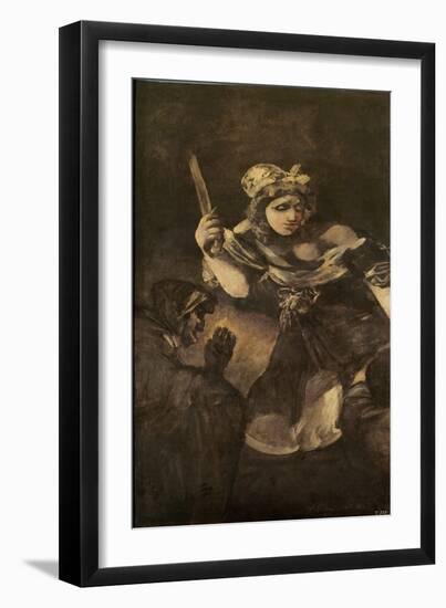 Judith and Holofernes (Oil on Canvas)-Francisco Jose de Goya y Lucientes-Framed Giclee Print