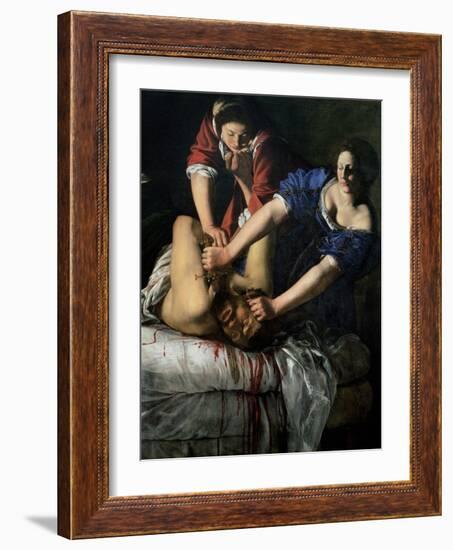 Judith and Holofernes-Artemisia Gentileschi-Framed Giclee Print