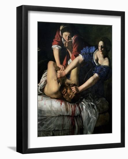 Judith and Holofernes-Artemisia Gentileschi-Framed Giclee Print