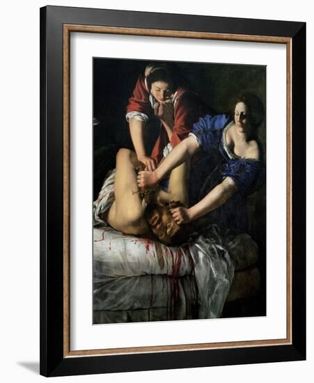 Judith and Holofernes-Artemisia Gentileschi-Framed Giclee Print