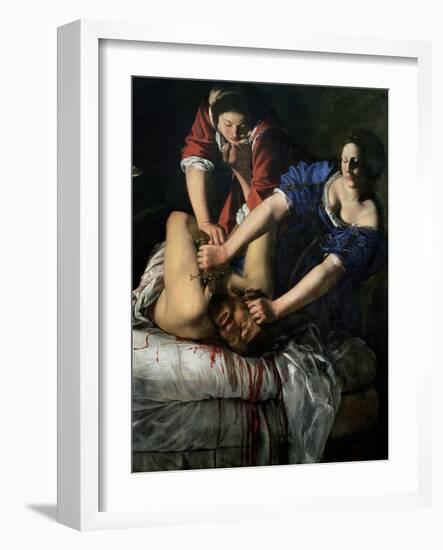 Judith and Holofernes-Artemisia Gentileschi-Framed Giclee Print