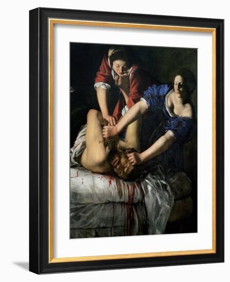 Judith and Holofernes-Artemisia Gentileschi-Framed Giclee Print