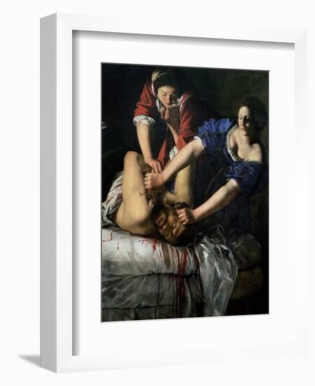 Judith and Holofernes-Artemisia Gentileschi-Framed Giclee Print