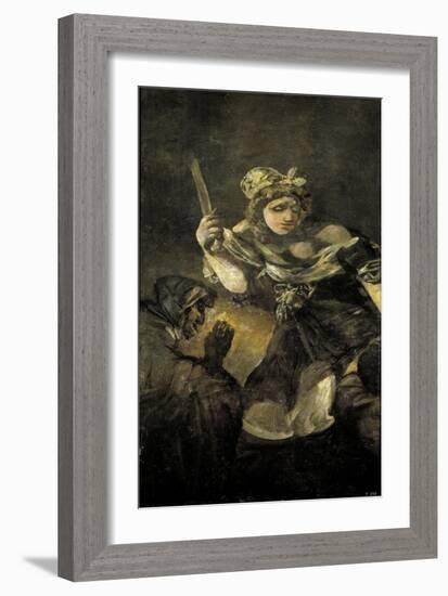 Judith and Holofernes-Francisco de Goya-Framed Giclee Print