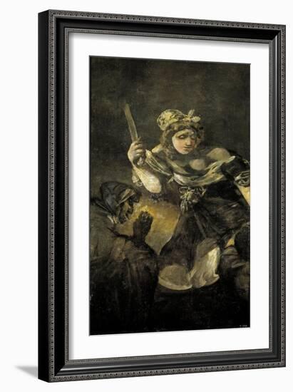 Judith and Holofernes-Francisco de Goya-Framed Giclee Print