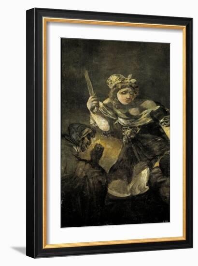 Judith and Holofernes-Francisco de Goya-Framed Giclee Print