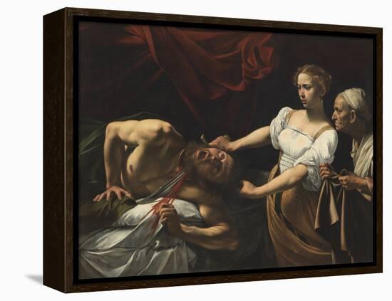 Judith Beheading Holofernes-Caravaggio-Framed Premier Image Canvas