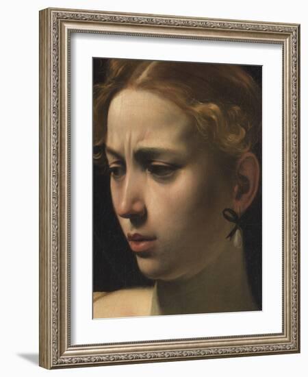 Judith Beheading Holofernes-Caravaggio-Framed Giclee Print