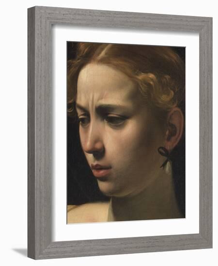 Judith Beheading Holofernes-Caravaggio-Framed Giclee Print