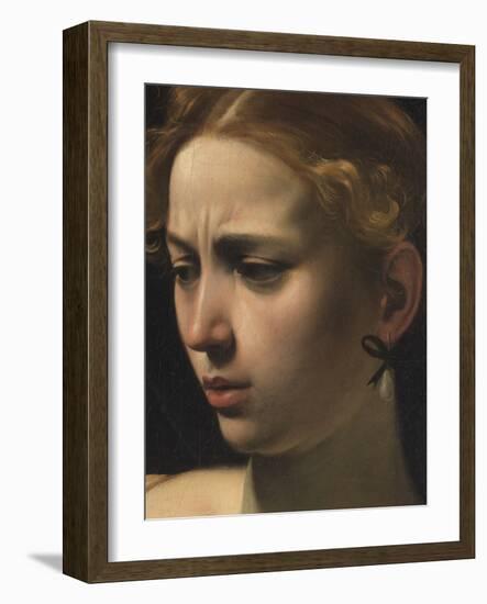 Judith Beheading Holofernes-Caravaggio-Framed Giclee Print