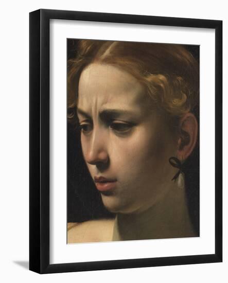 Judith Beheading Holofernes-Caravaggio-Framed Giclee Print