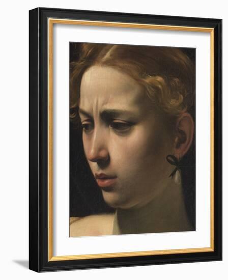 Judith Beheading Holofernes-Caravaggio-Framed Giclee Print