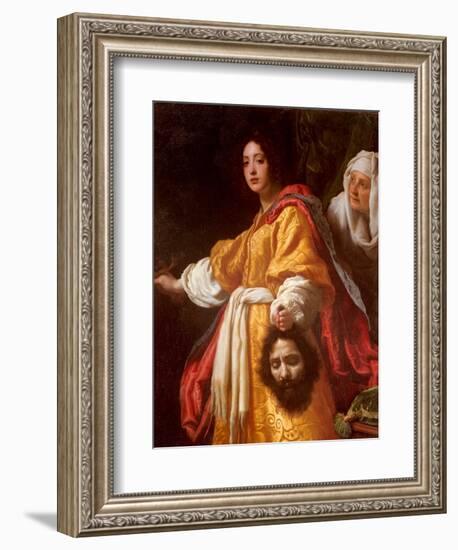 Judith Beheading Holofernes-Cristofano Allori-Framed Art Print