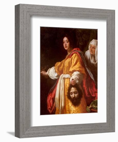 Judith Beheading Holofernes-Cristofano Allori-Framed Art Print