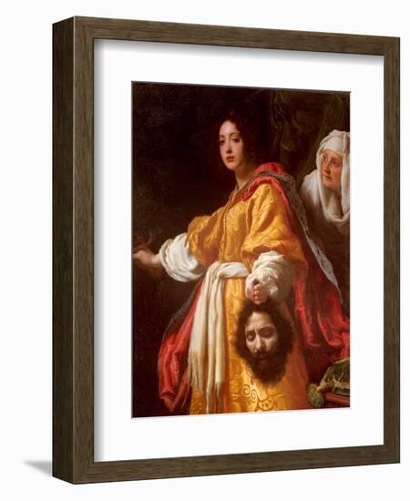 Judith Beheading Holofernes-Cristofano Allori-Framed Art Print