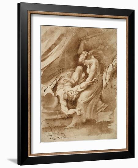 Judith Beheading Holofernes-Peter Paul Rubens-Framed Giclee Print