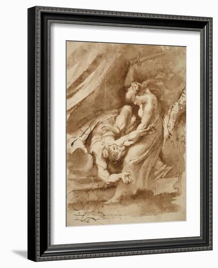 Judith Beheading Holofernes-Peter Paul Rubens-Framed Giclee Print