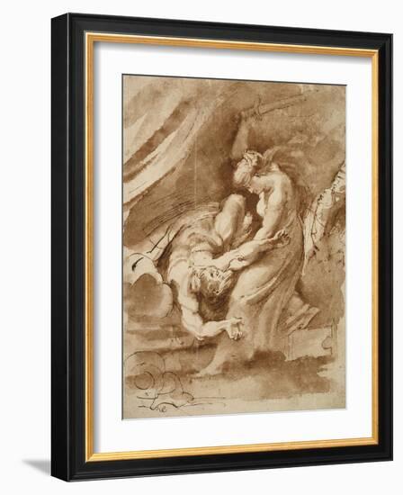 Judith Beheading Holofernes-Peter Paul Rubens-Framed Giclee Print