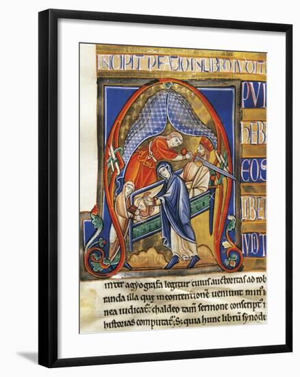 Judith Beheading Holofernes-null-Framed Giclee Print