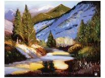 A Fall Day in the Mountains-Judith D'Agostino-Stretched Canvas