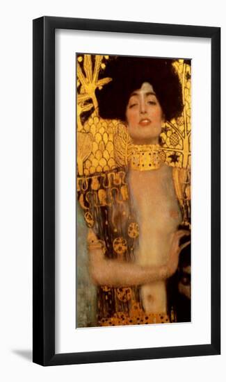 Judith I-Gustav Klimt-Framed Art Print