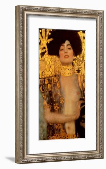 Judith I-Gustav Klimt-Framed Art Print