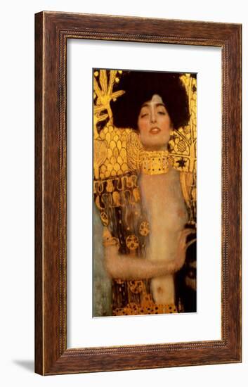 Judith I-Gustav Klimt-Framed Art Print