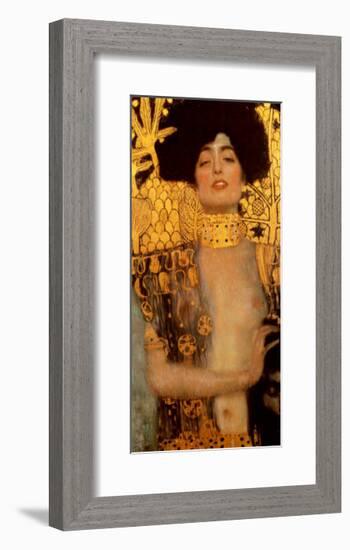 Judith I-Gustav Klimt-Framed Art Print