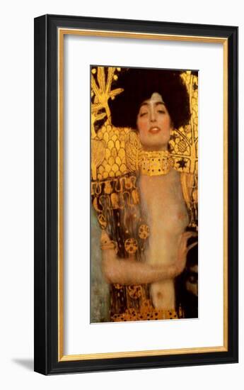 Judith I-Gustav Klimt-Framed Art Print