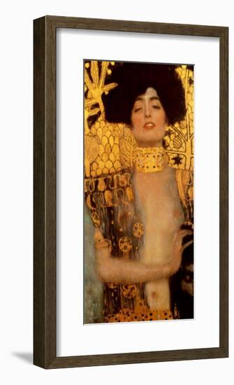 Judith I-Gustav Klimt-Framed Art Print