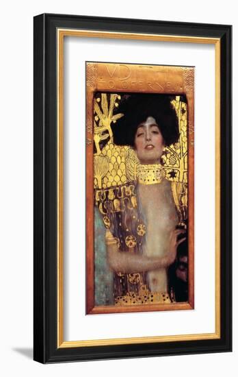 Judith I-Gustav Klimt-Framed Art Print