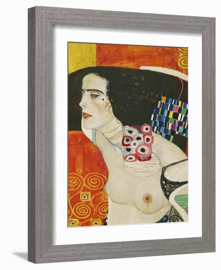 Judith II, 1909-Gustav Klimt-Framed Giclee Print