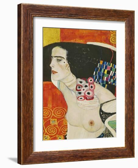 Judith II, 1909-Gustav Klimt-Framed Giclee Print