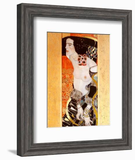 Judith II-Gustav Klimt-Framed Art Print