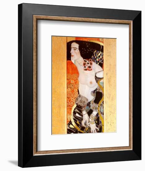 Judith II-Gustav Klimt-Framed Art Print