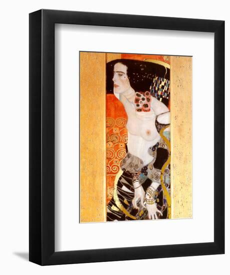 Judith II-Gustav Klimt-Framed Art Print