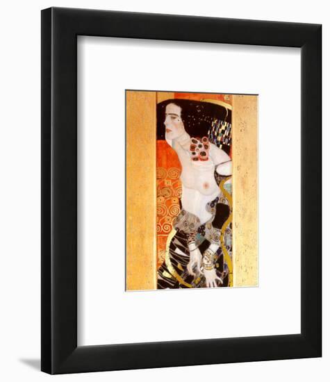 Judith II-Gustav Klimt-Framed Art Print