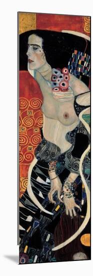 Judith II-Gustav Klimt-Mounted Art Print