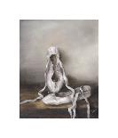 Before the Dance-Judith Levin-Mounted Giclee Print