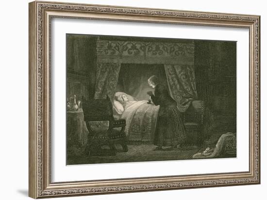 Judith Malmayus Meditating the Murder of Amabel-John Franklin-Framed Giclee Print