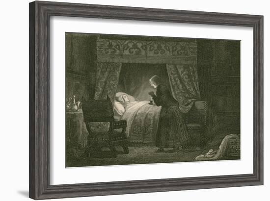 Judith Malmayus Meditating the Murder of Amabel-John Franklin-Framed Giclee Print