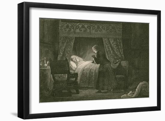 Judith Malmayus Meditating the Murder of Amabel-John Franklin-Framed Giclee Print