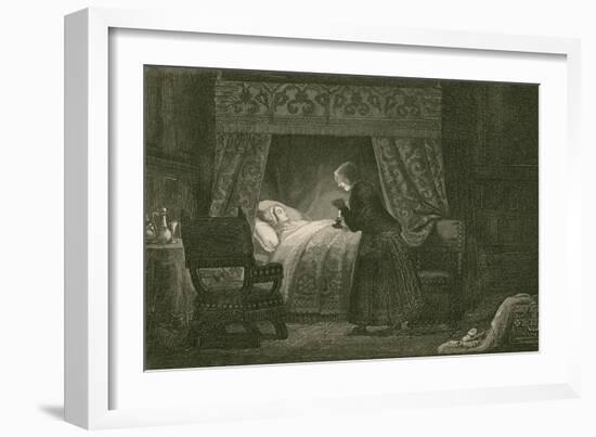 Judith Malmayus Meditating the Murder of Amabel-John Franklin-Framed Giclee Print